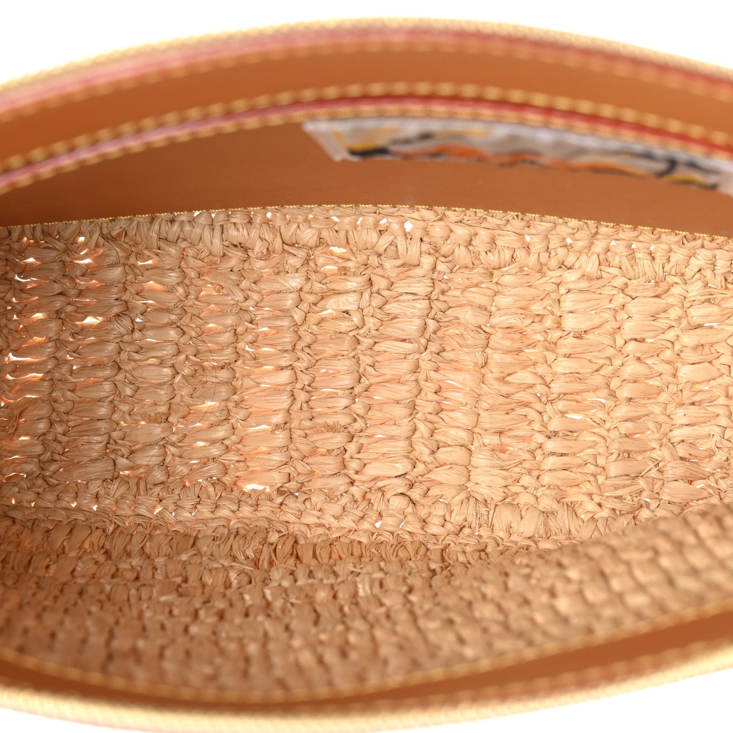 Louis Vuitton Raffia Pochette Voyage Souple Natural Beige