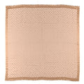 Louis Vuitton Silk Wool Monogram Denim Shawl  Beige Rose
