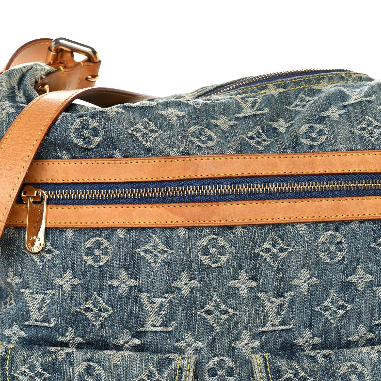 Louis Vuitton Denim Baggy GM Blue
