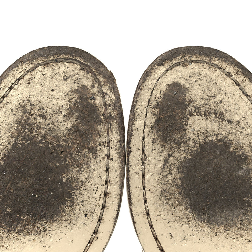 Chanel Shiny Calfskin Logo Loafers 38.5 Beige