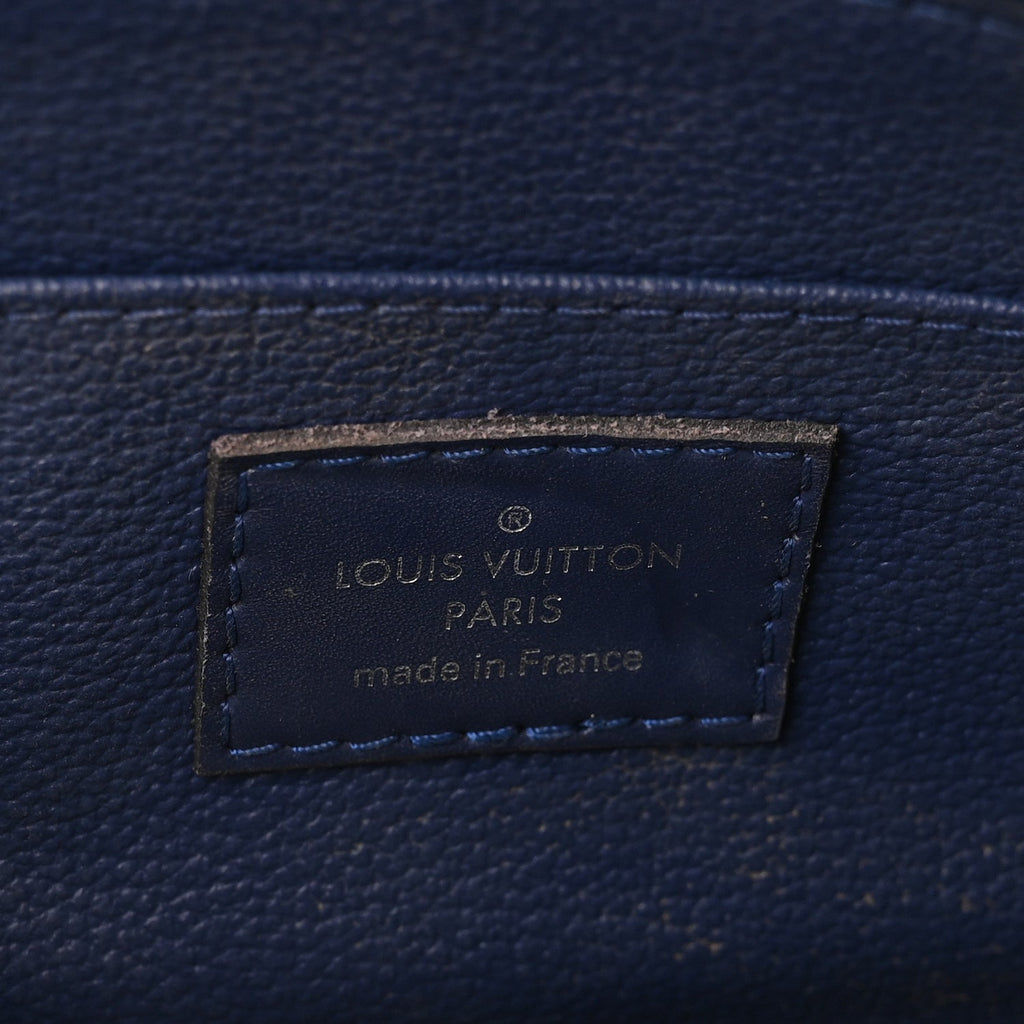 Louis Vuitton Monogram Giant Escale Cosmetic Pouch Blue
