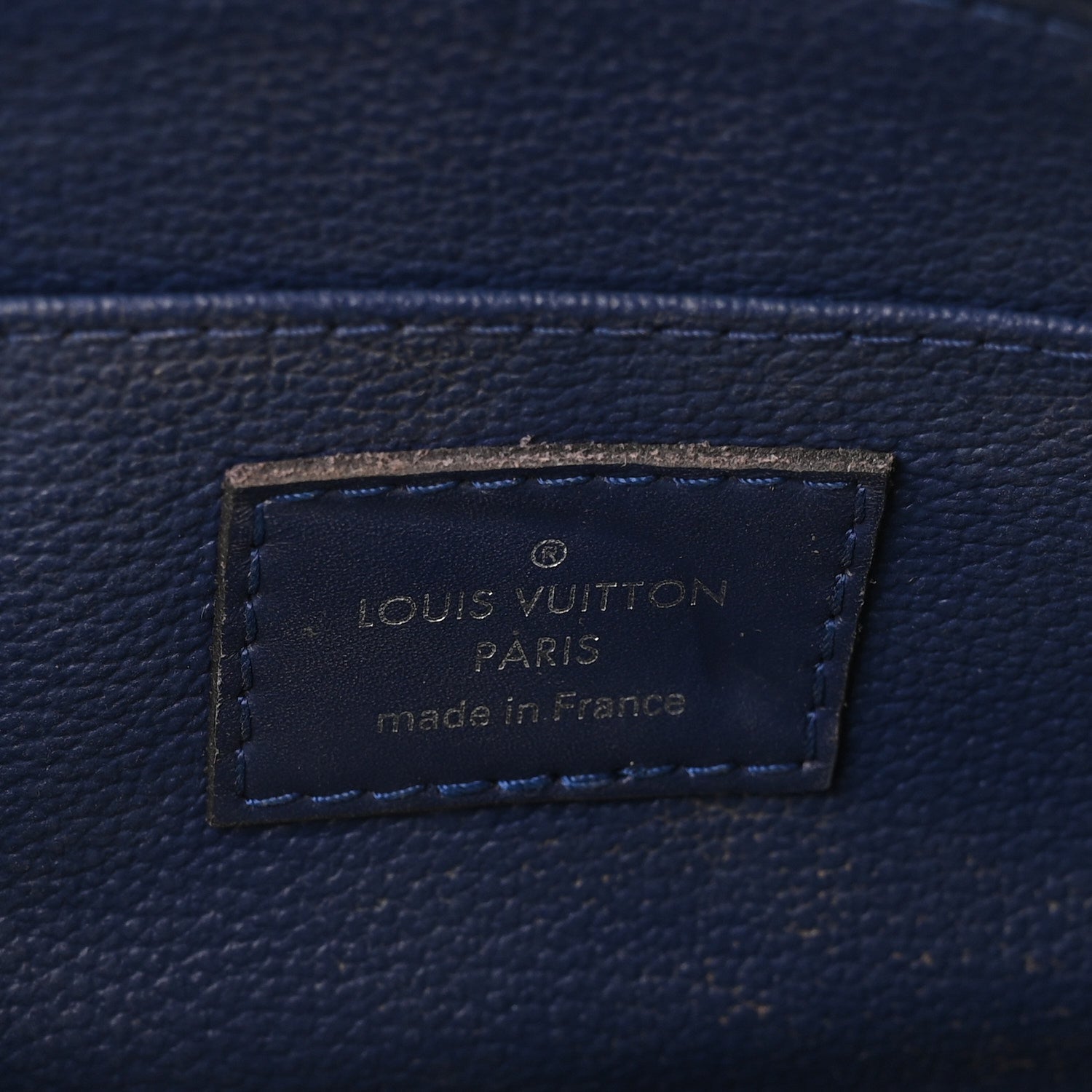 Louis Vuitton Monogram Giant Escale Cosmetic Pouch Blue