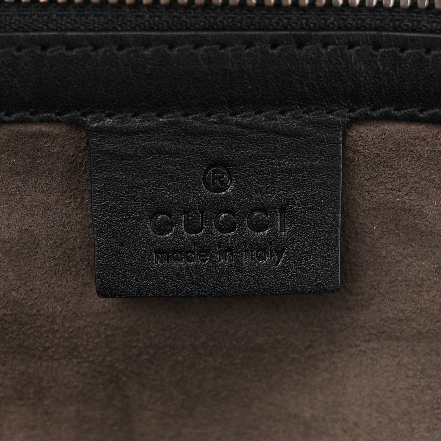 Gucci Guccissima Signature Small Day Backpack Black