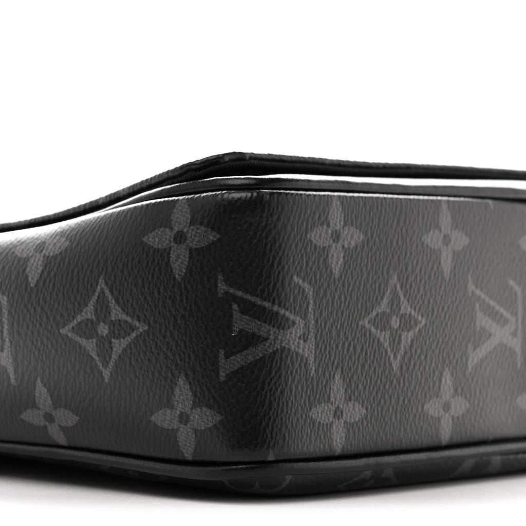 Louis Vuitton Monogram Eclipse District PM Black