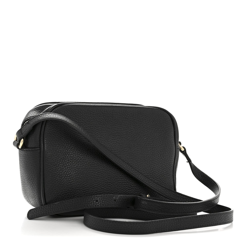 Gucci Pebbled Calfskin Small Soho Disco Bag Black