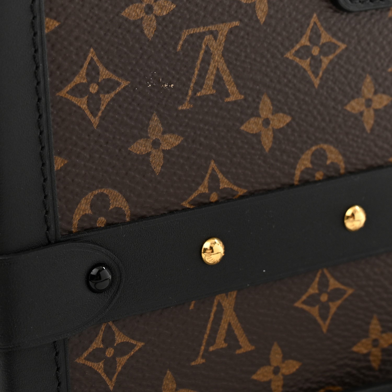 Louis Vuitton Monogram Petite Malle Black