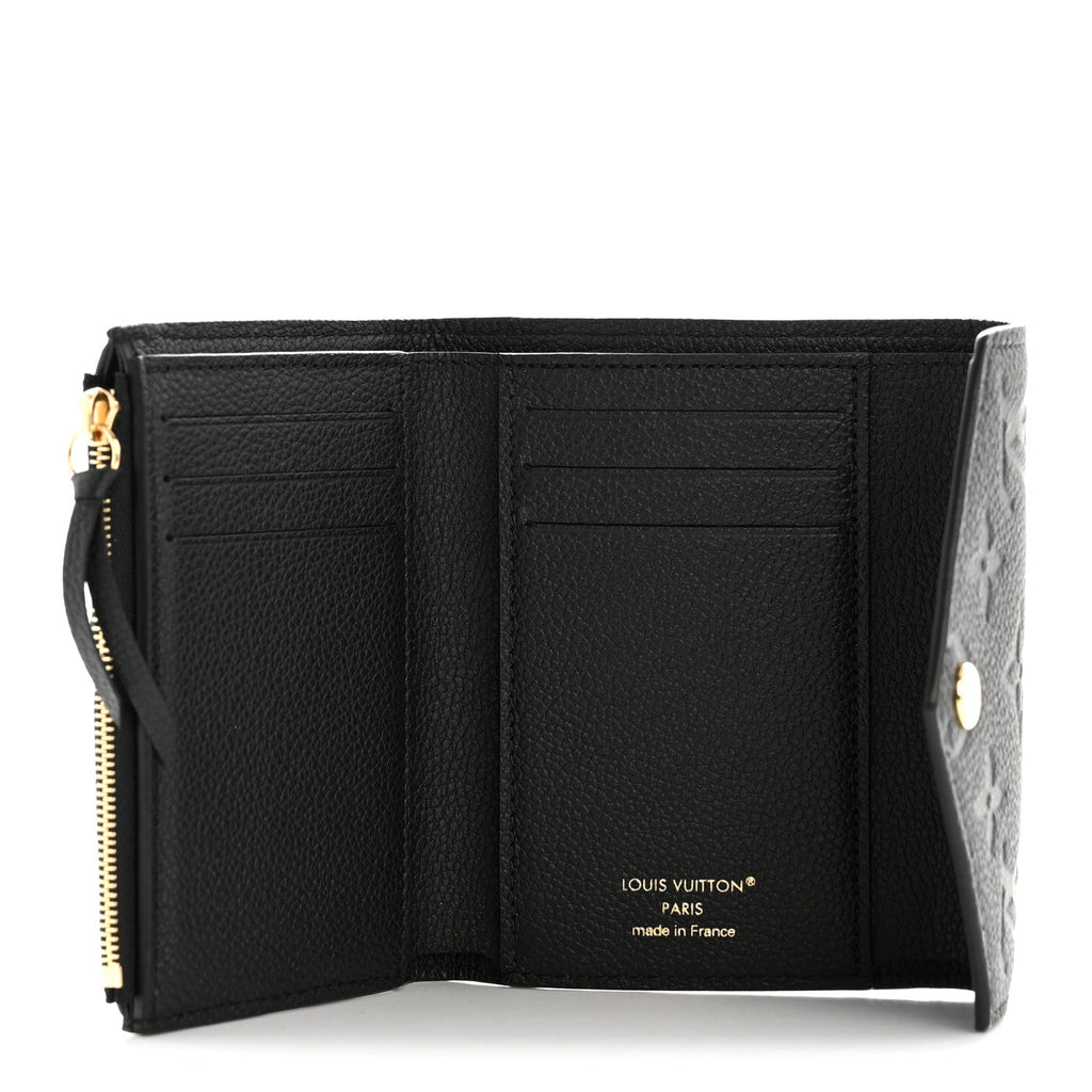 Louis Vuitton Empreinte Victorine Wallet Black