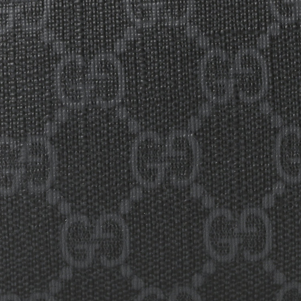 Gucci Soft GG Supreme Monogram Web Belt Bag Black Grey