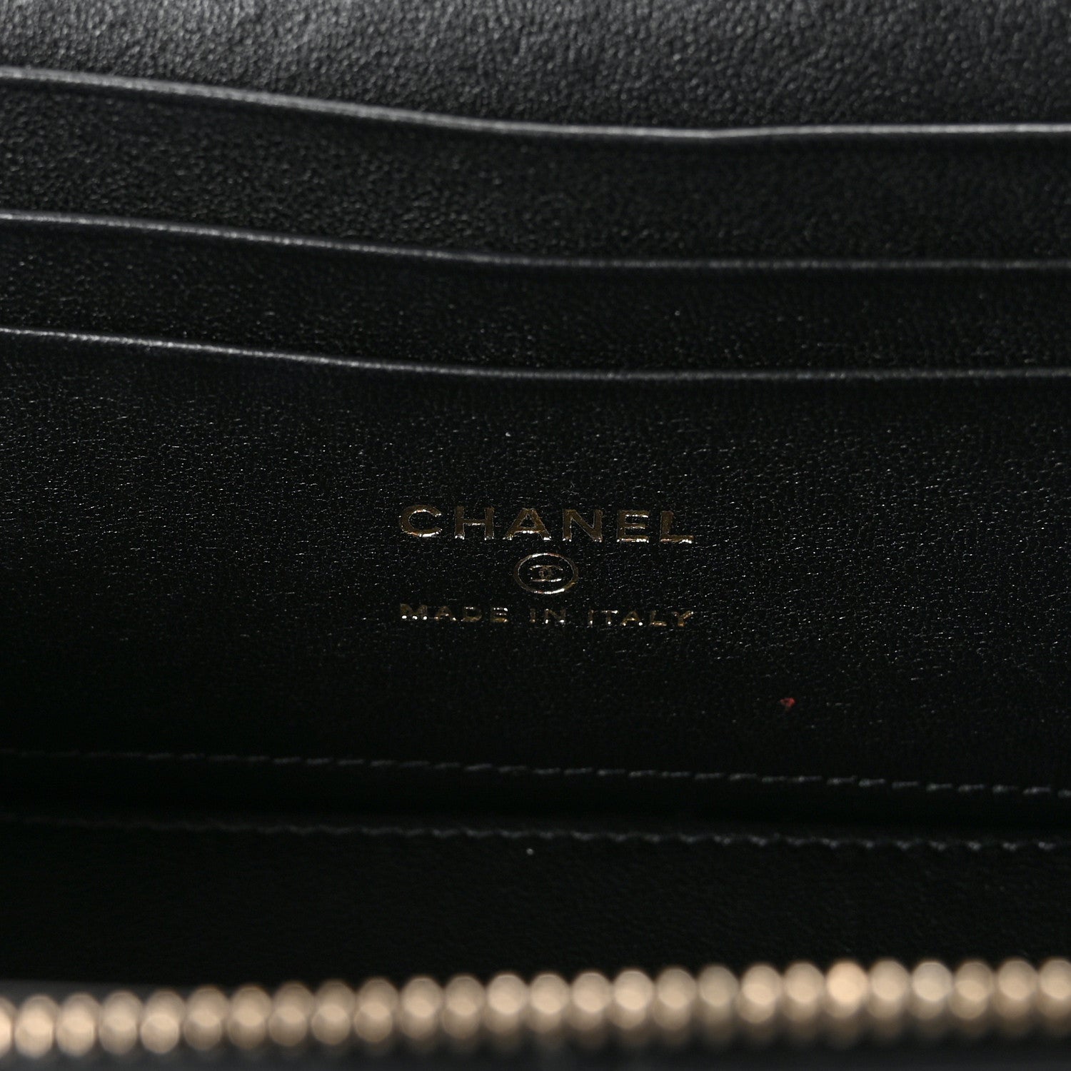 Chanel Lambskin Quilted Small Top Handle Vanity Case With Chain Black