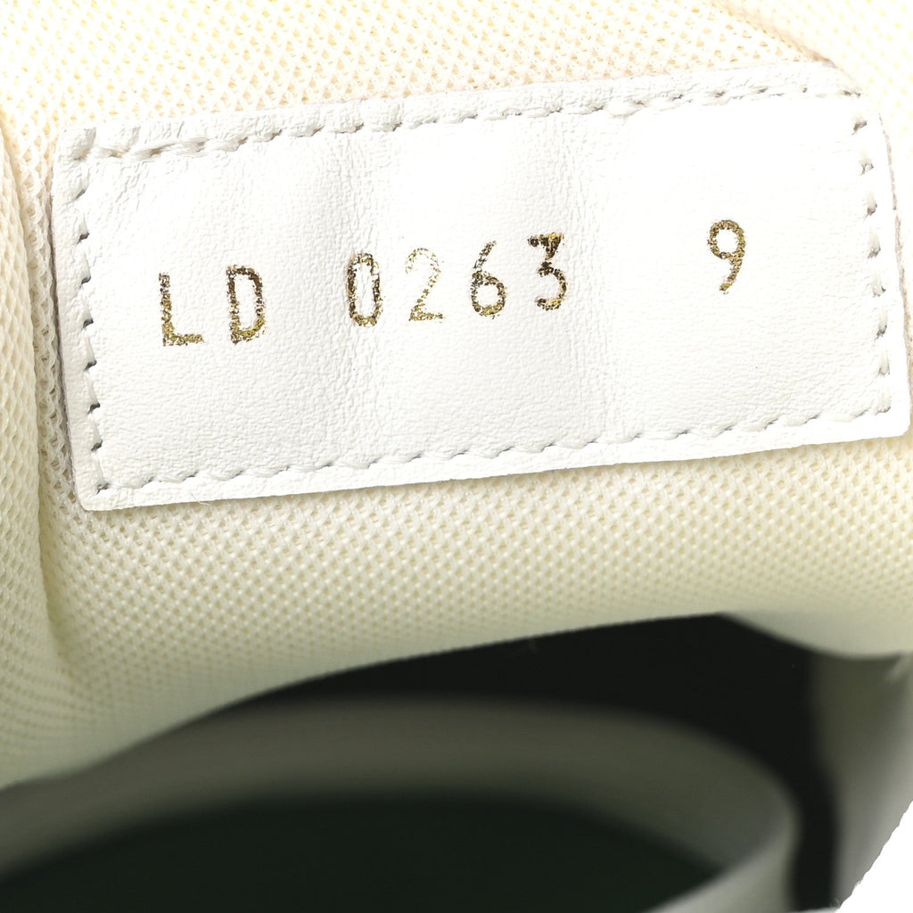 Louis Vuitton Jacquard Velvet Monogram Mens LV Trainer Sneakers 9 Vert