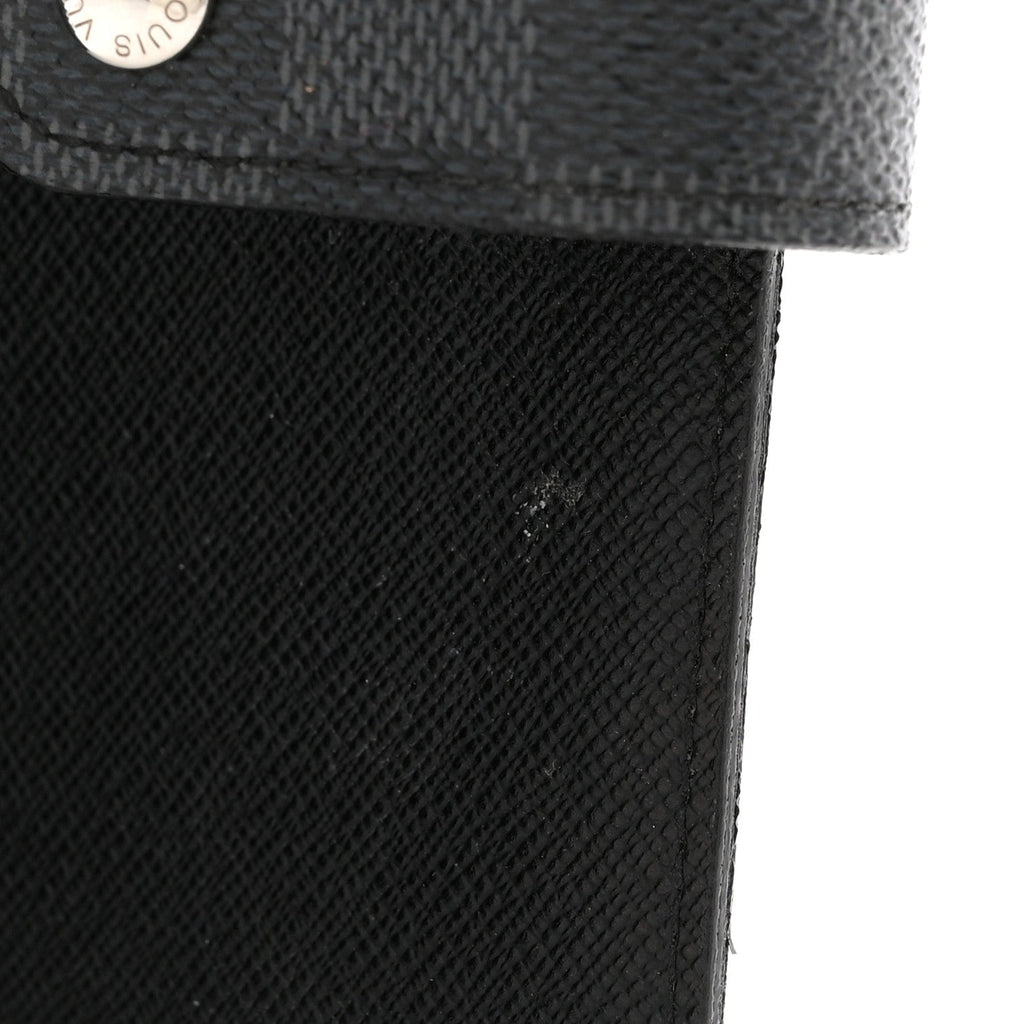 Louis Vuitton Damier Graphite Medium Ring Agenda Cover