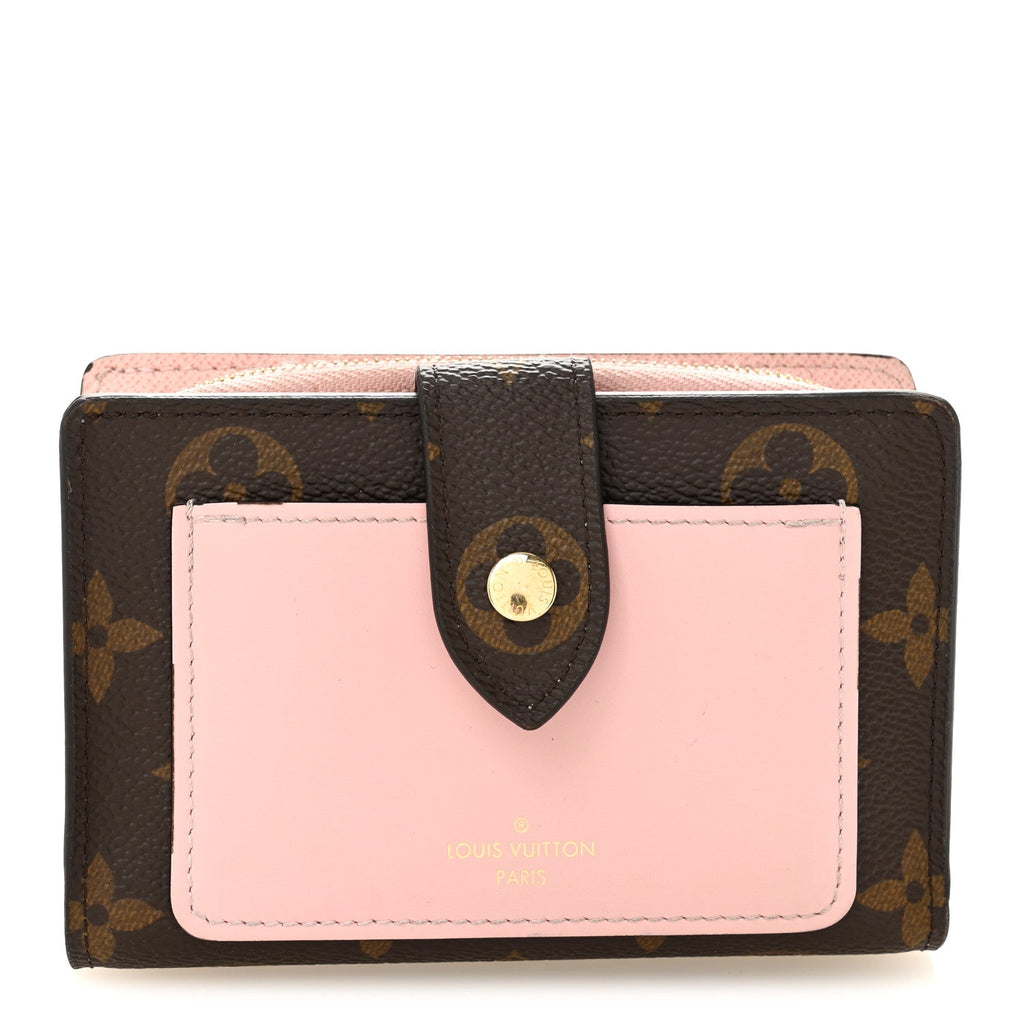 Louis Vuitton Monogram Juliette Wallet Rose Ballerine