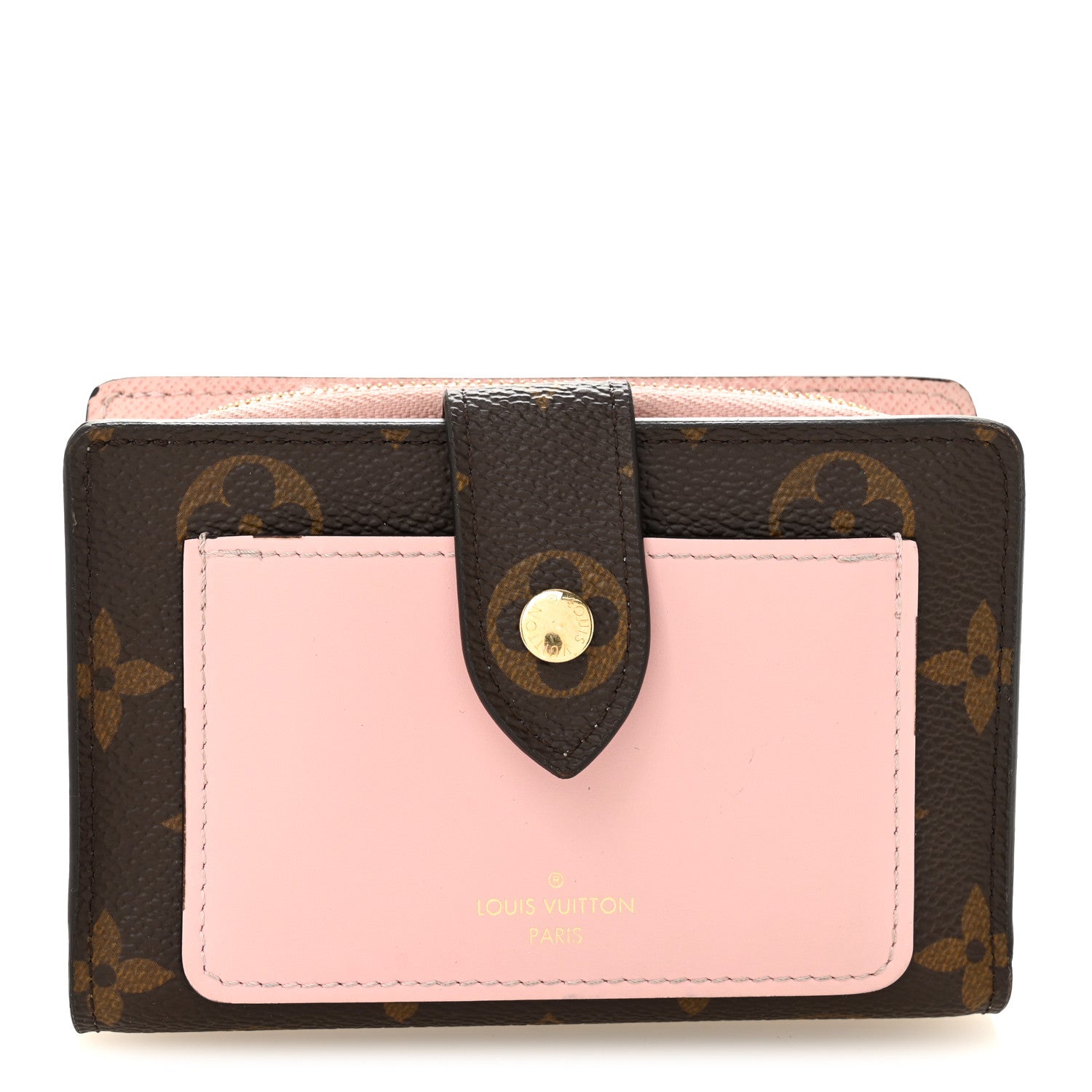 Louis Vuitton Monogram Juliette Wallet Rose Ballerine