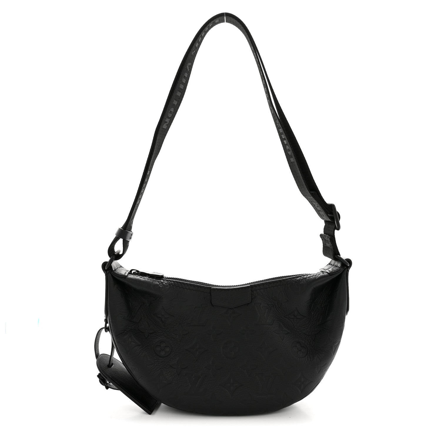 Louis Vuitton Monogram Shadow Hamac Bag PM Black