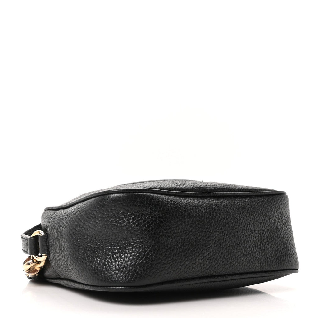 Gucci Pebbled Calfskin Small Soho Disco Bag Black