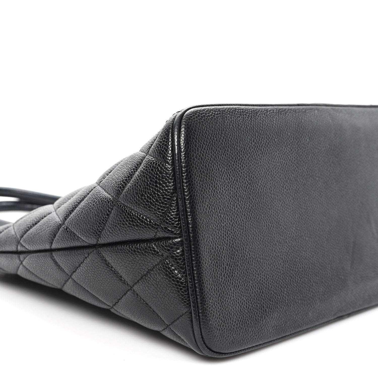 Chanel Caviar Quilted Medallion Tote Black