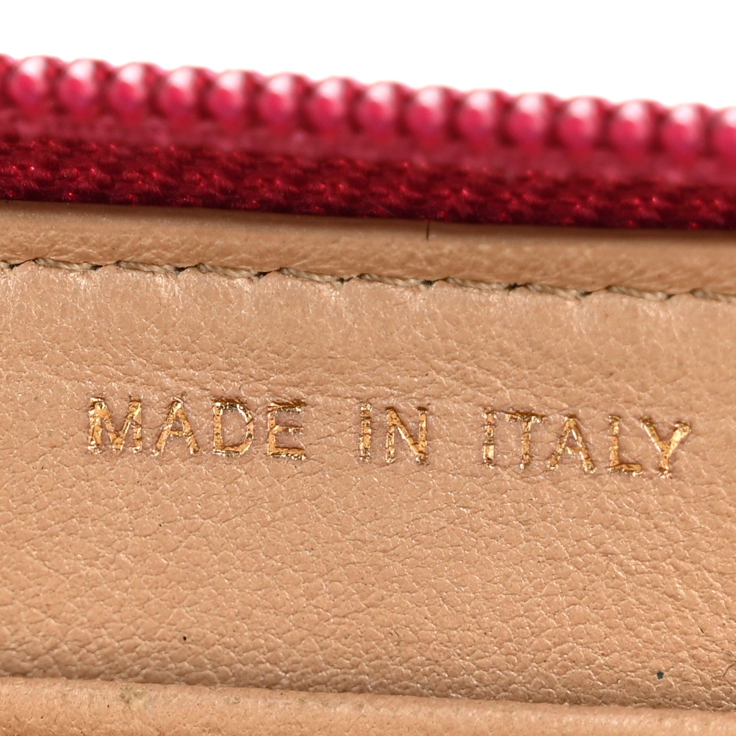 Chanel Lambskin Camellia Embossed Large Gusset Zip Around Wallet Fuchsia