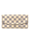 Louis Vuitton Damier Azur Emilie Wallet