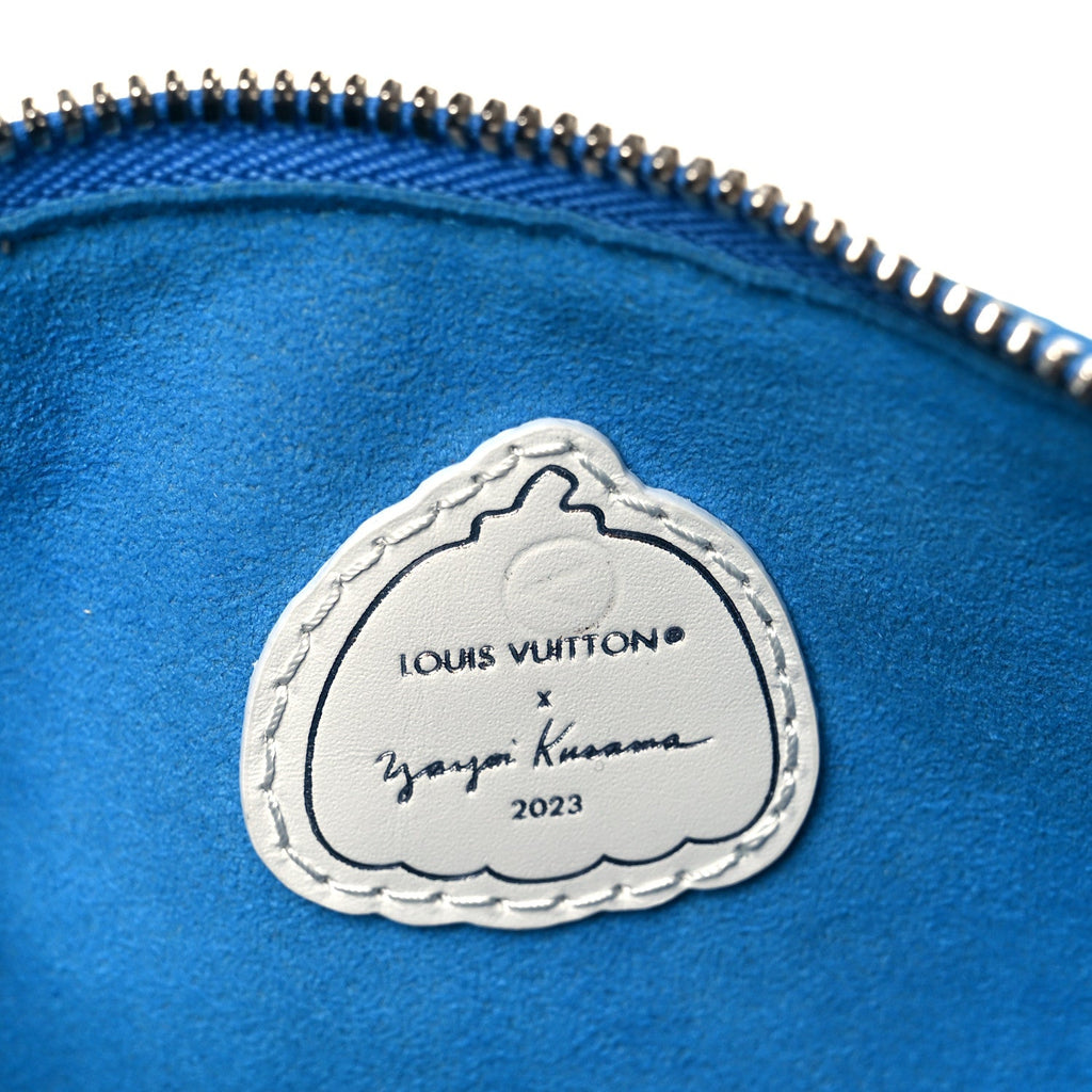 Louis Vuitton LV X YK Empreinte Speedy Bandouliere 20 Blue White