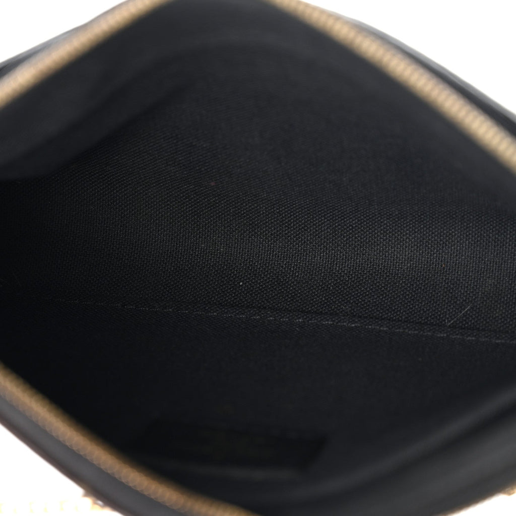 Louis Vuitton Monogram Pallas Clutch Black