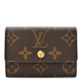 Louis Vuitton Monogram Porte-Monnaie Plat Coin Purse
