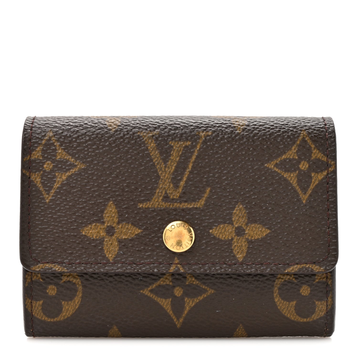 Louis Vuitton Monogram Porte-Monnaie Plat Coin Purse