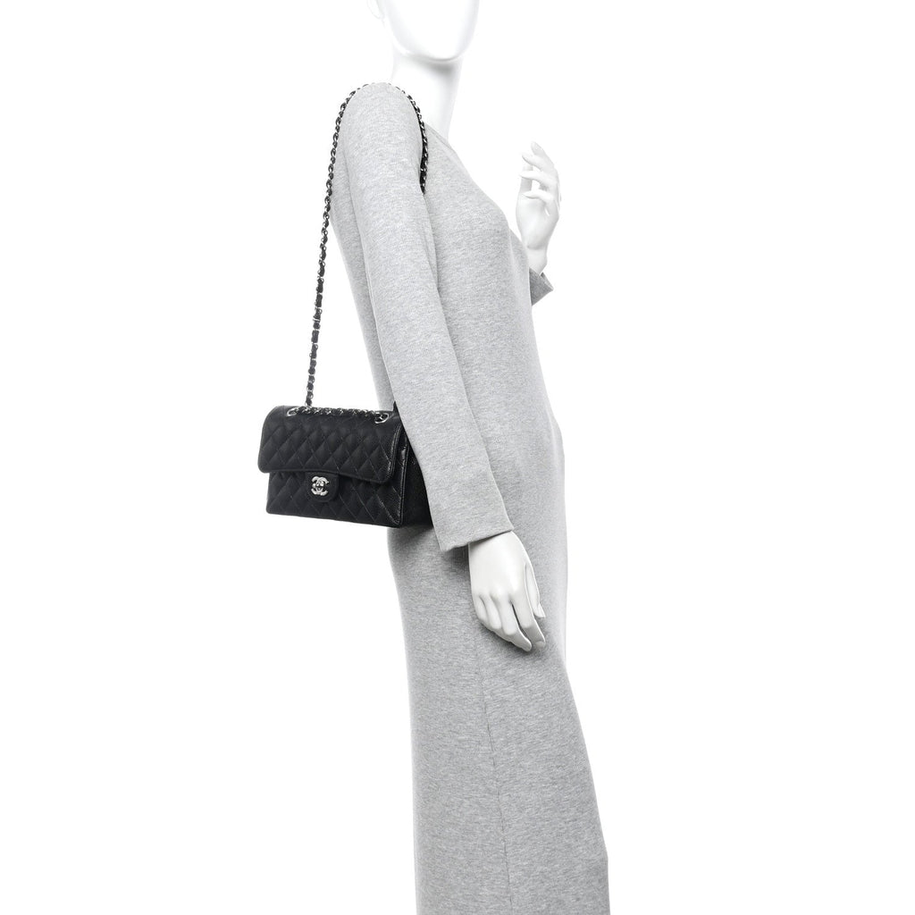 Chanel Caviar Quilted Small Double Flap Black