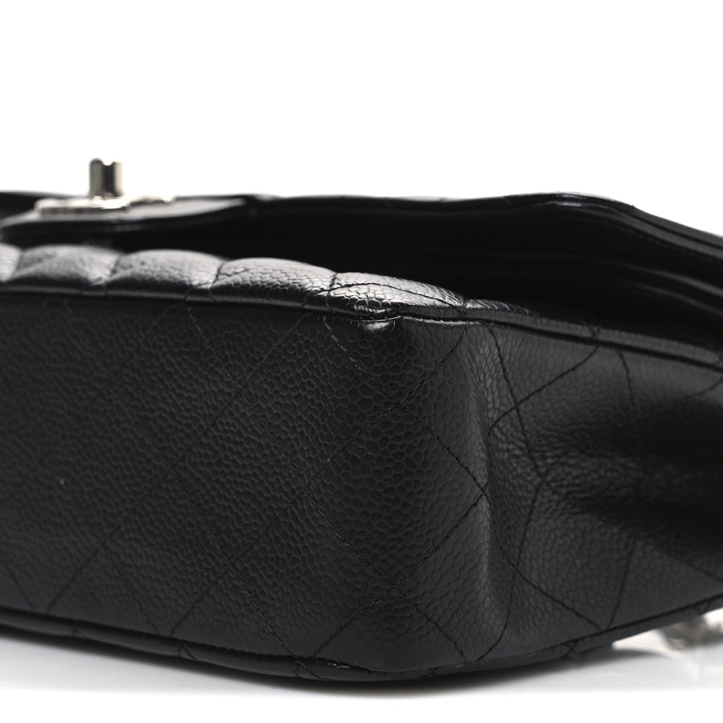 Chanel Caviar Quilted Medium Double Flap Black