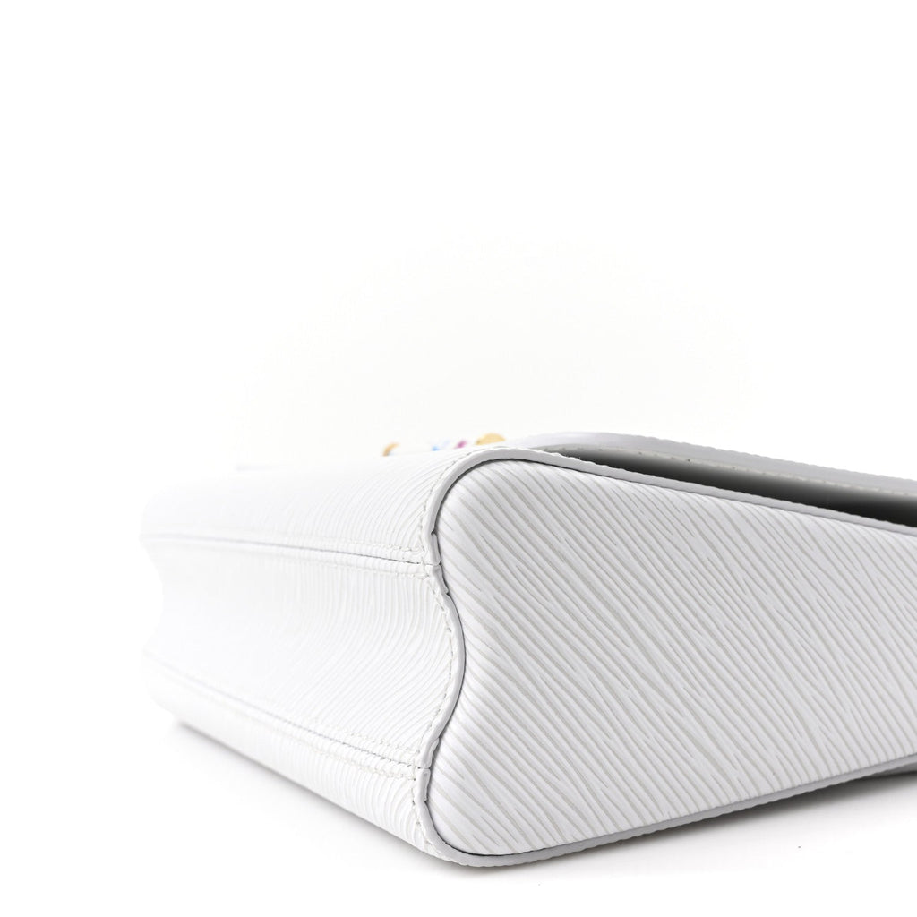 Louis Vuitton LV X TM Epi Twist MM Slim Shoulder Bag White