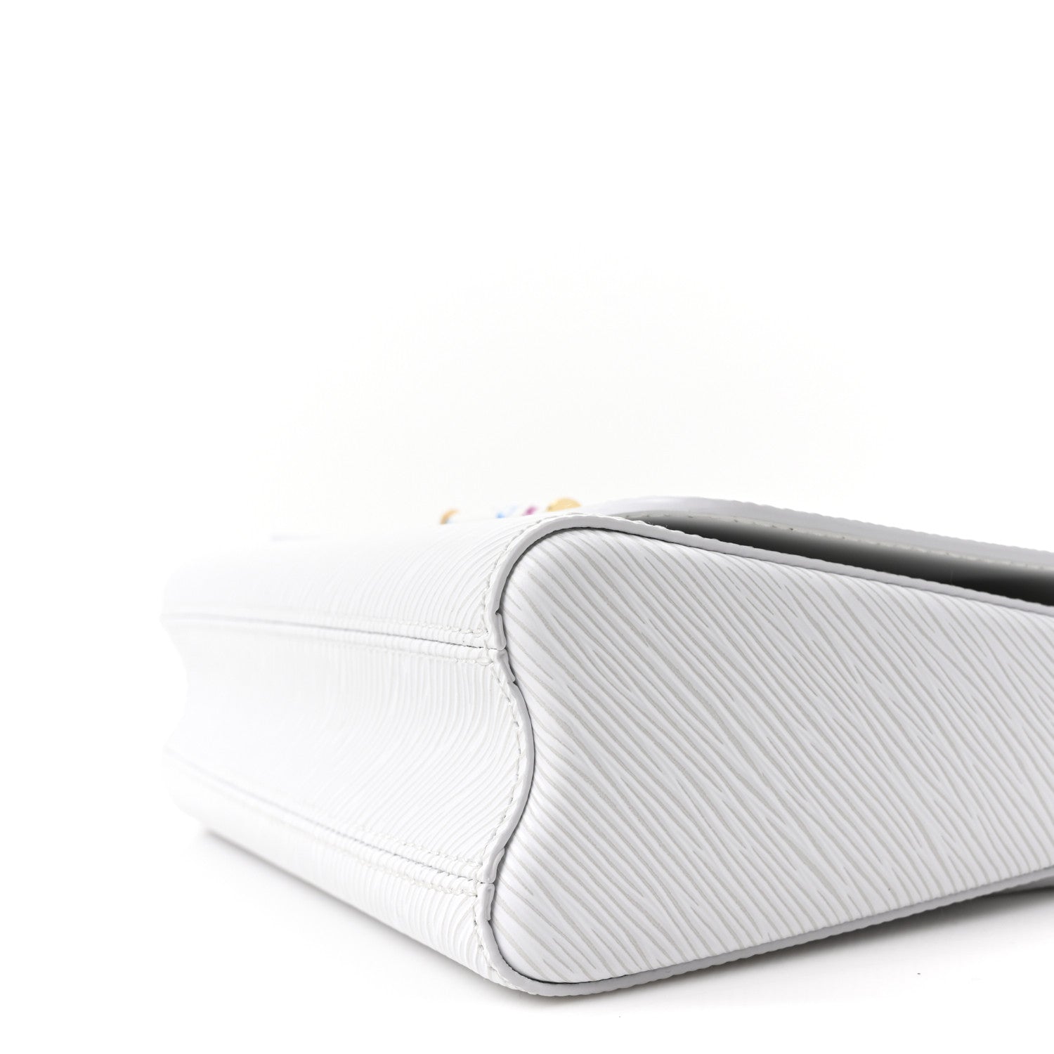 Louis Vuitton LV X TM Epi Twist MM Slim Shoulder Bag White