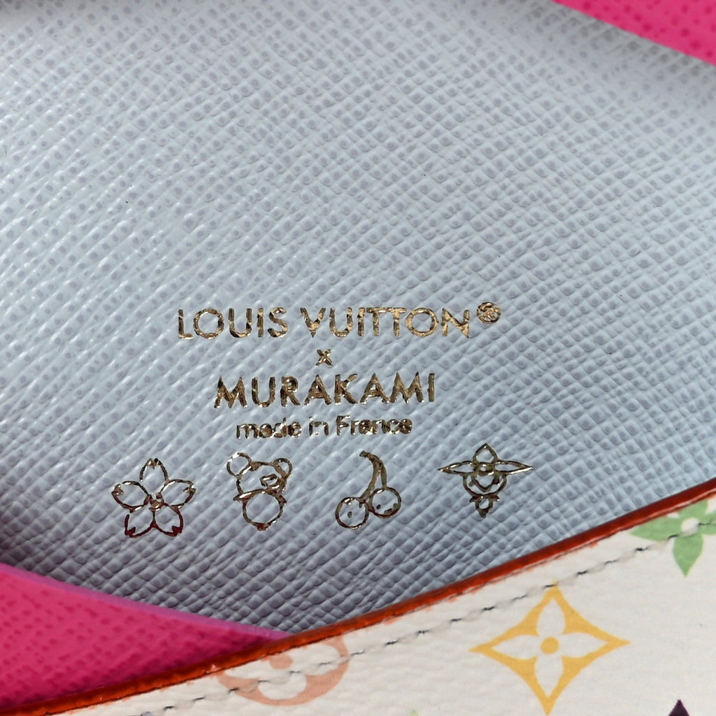 Louis Vuitton LV X TM Monogram Multicolor Slim Card Holder White