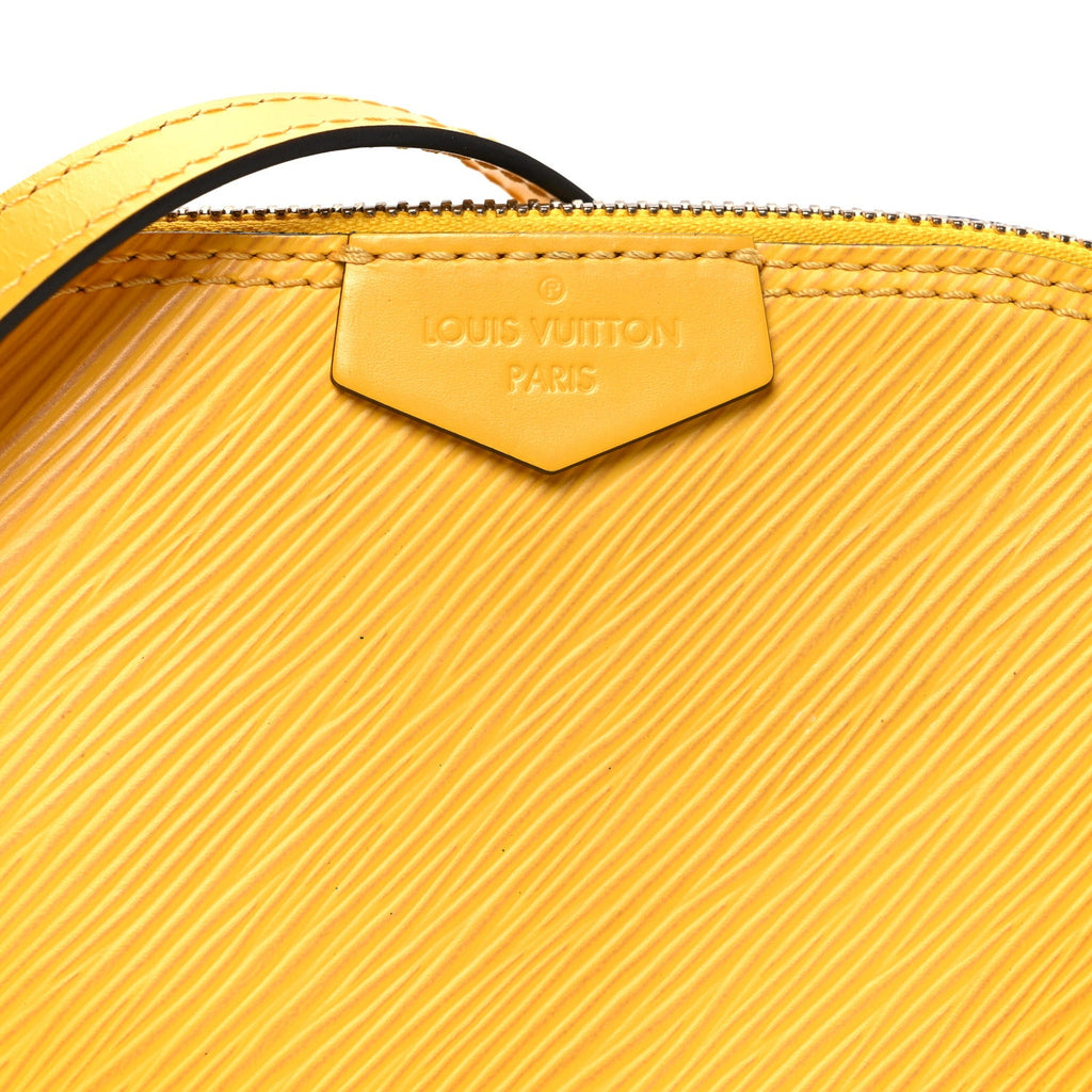Louis Vuitton Epi Alma Mini Citron