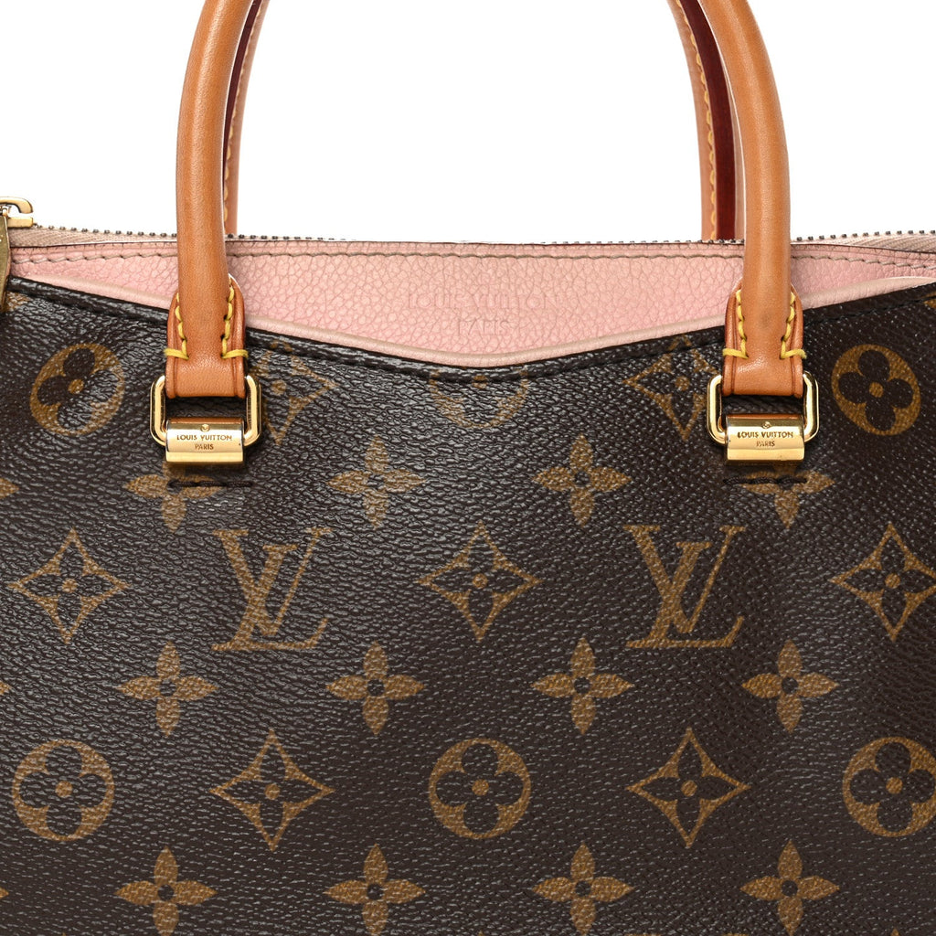 Louis Vuitton Monogram Pallas BB Rose Ballerine