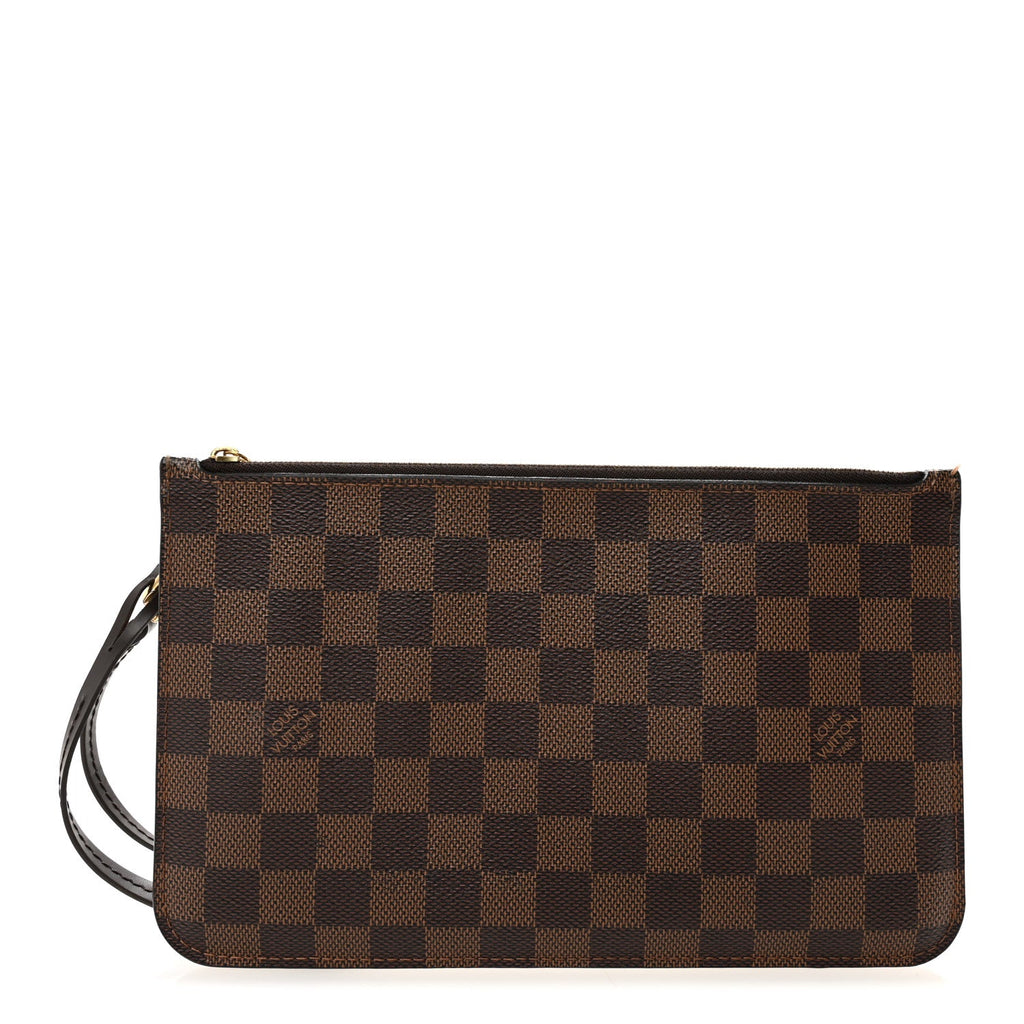 Louis Vuitton Damier Ebene Neverfull MM GM Pochette