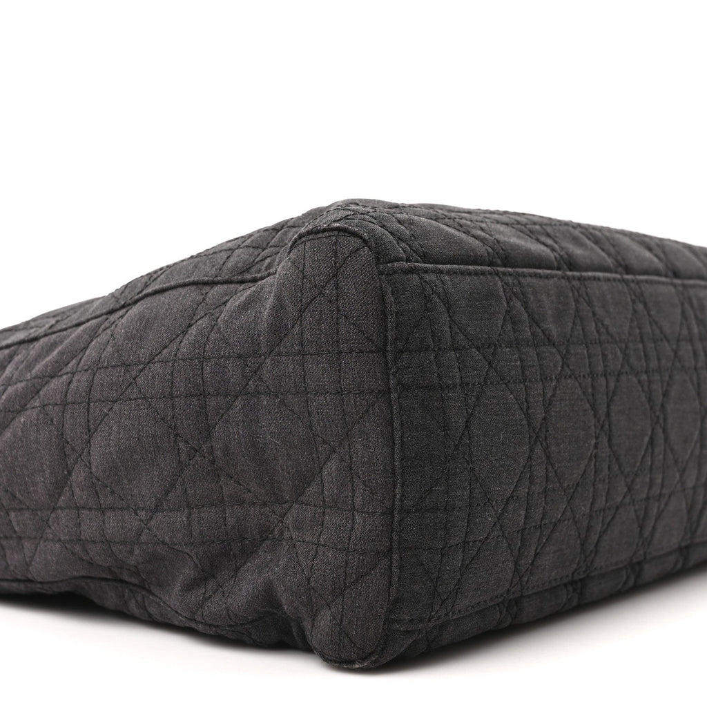 Christian Dior Nylon Cannage Large Lady Dior