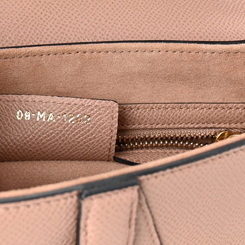 Christian Dior Grained Calfskin Saddle Bag With Strap Fard