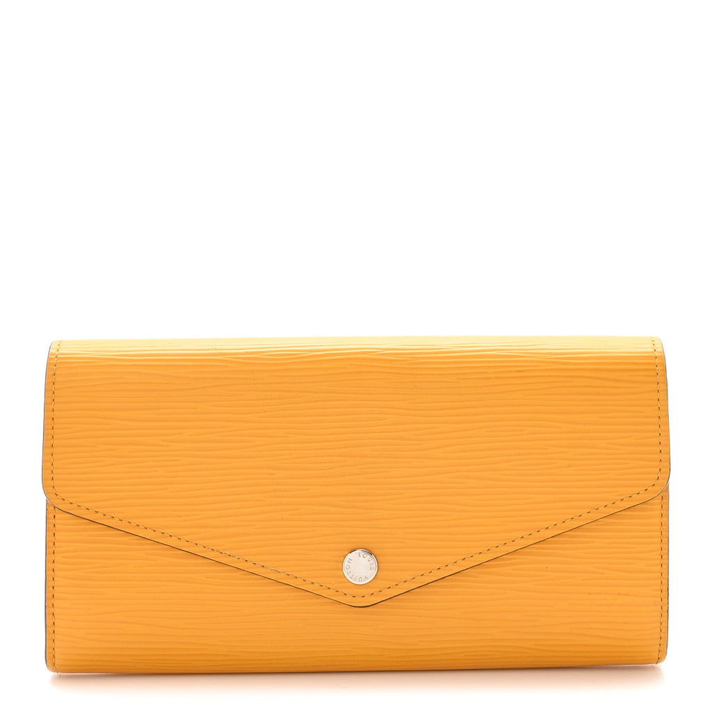Louis Vuitton Epi Sarah Wallet NM Mimosa