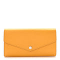 Louis Vuitton Epi Sarah Wallet NM Mimosa