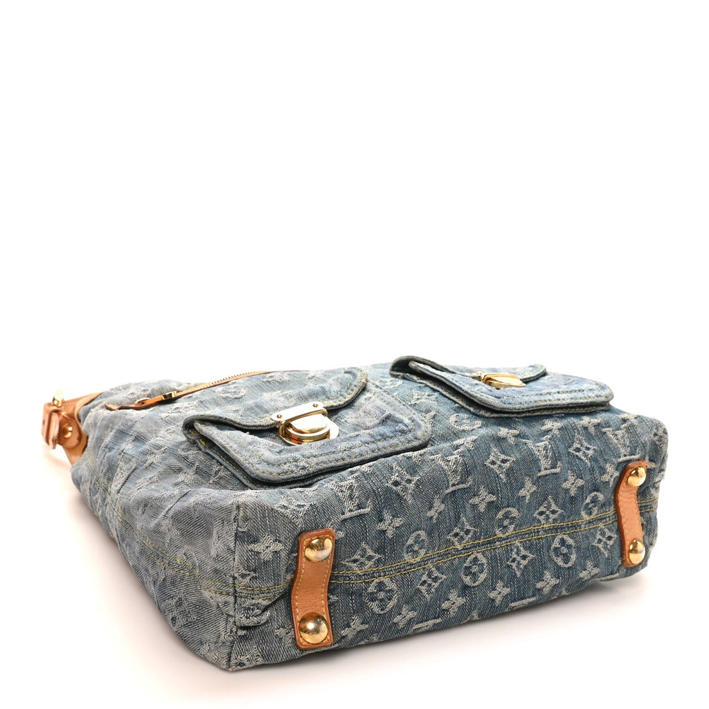 Louis Vuitton Denim Baggy GM Blue