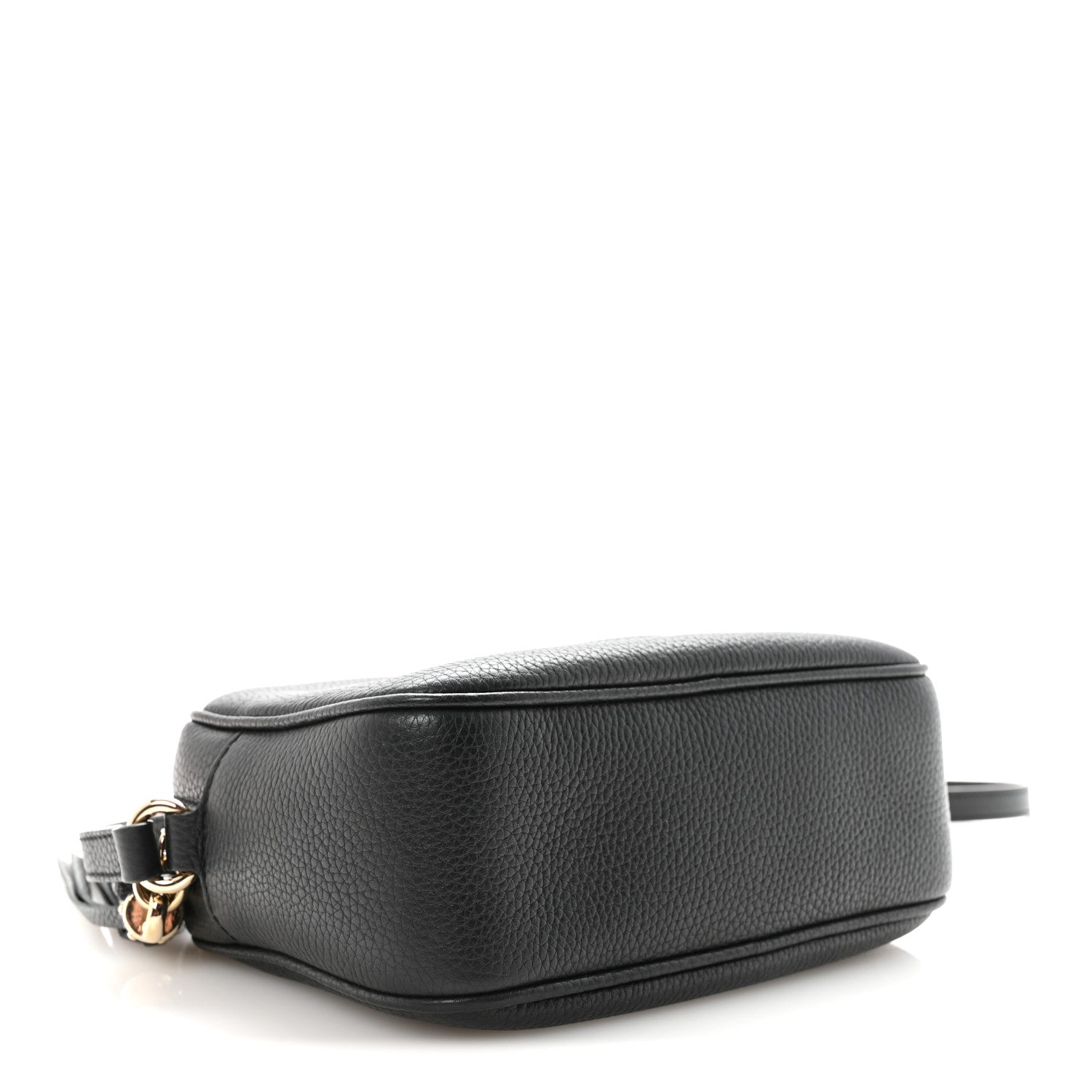Gucci Pebbled Calfskin Small Soho Disco Bag Black