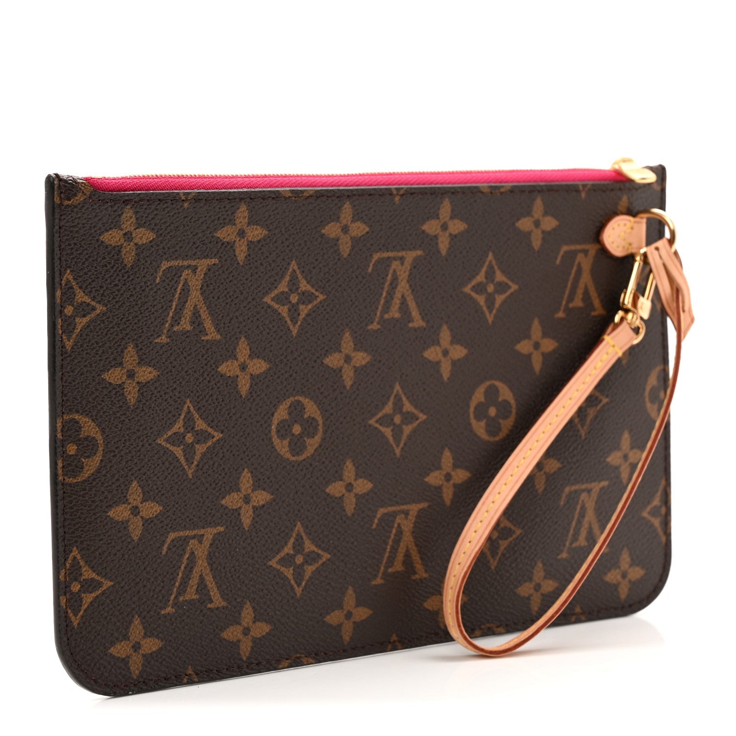 Louis Vuitton Monogram Neverfull MM GM Pochette Pivoine