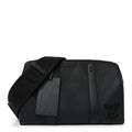 Louis Vuitton Grained Calfskin Aerogram City Keepall Black