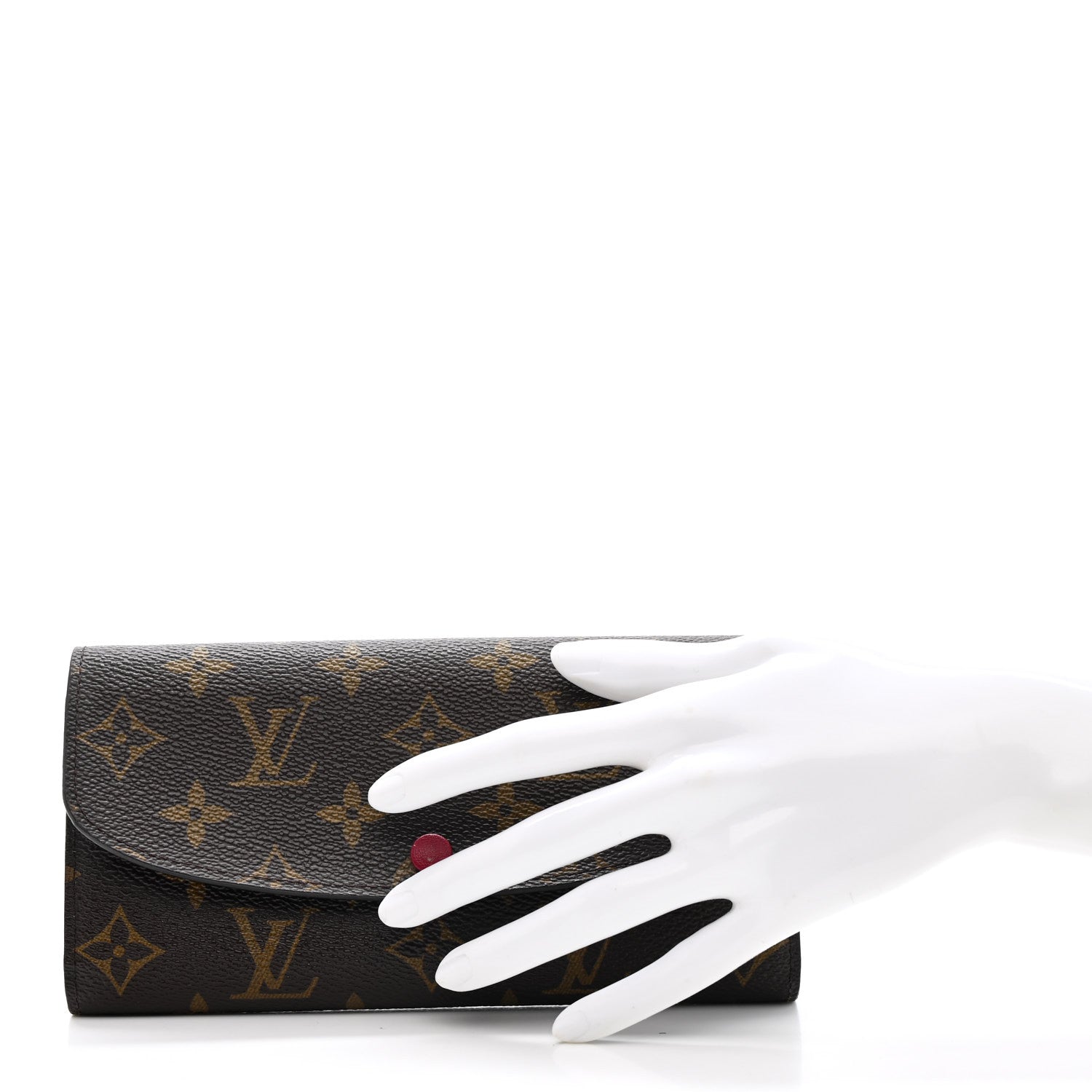 Louis Vuitton Monogram Emilie Wallet Fuchsia