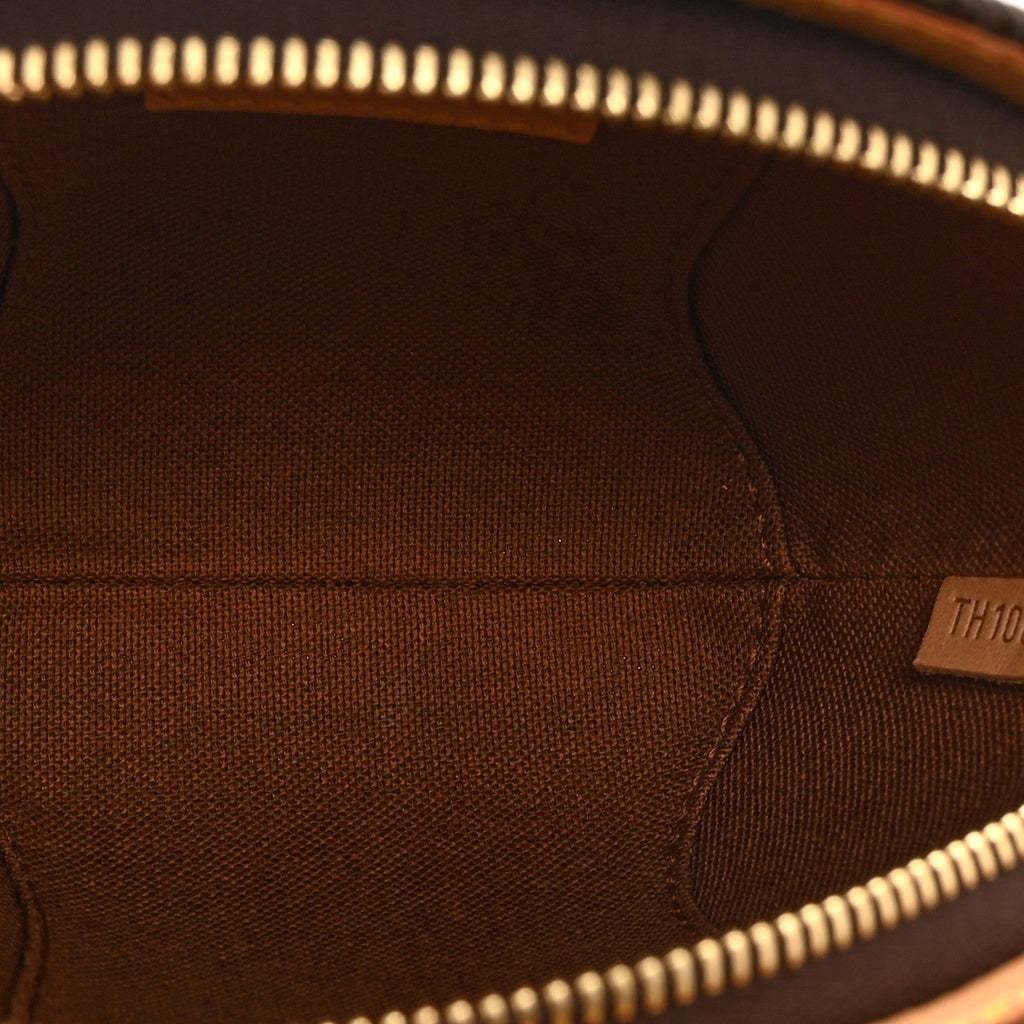 Louis Vuitton Monogram Mini Ellipse Wristlet Clutch