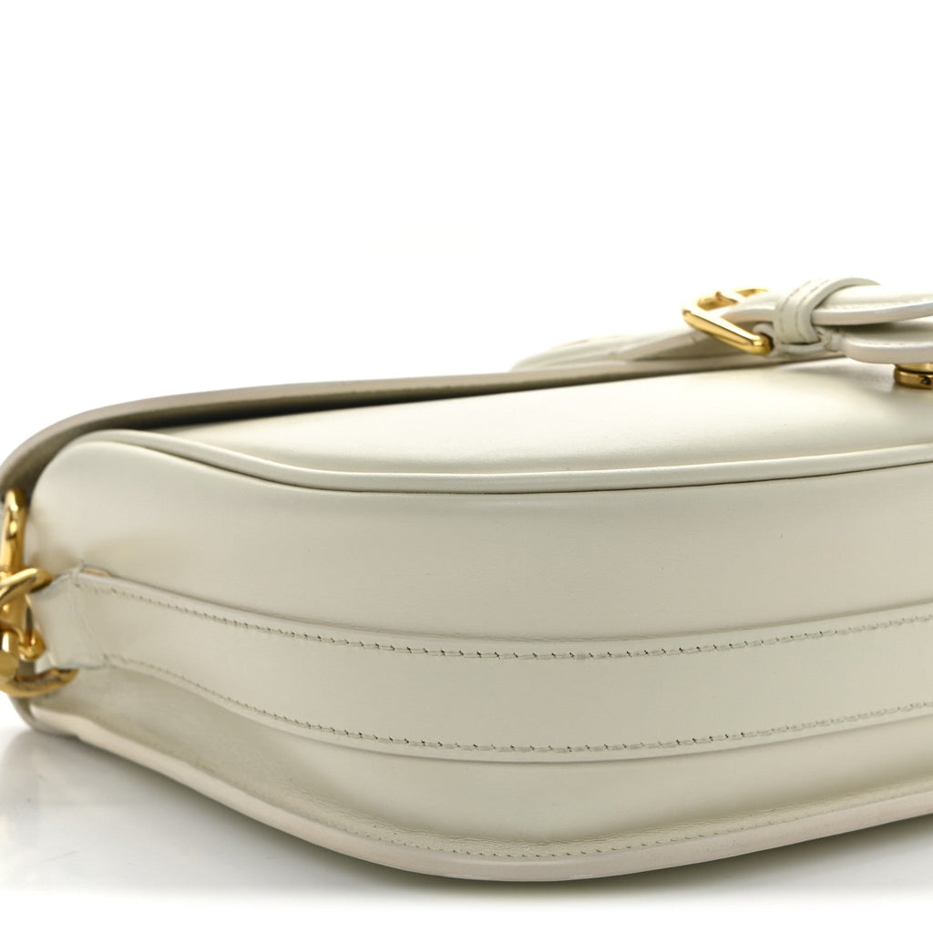 Christian Dior Box Calfskin Medium Bobby Flap Latte