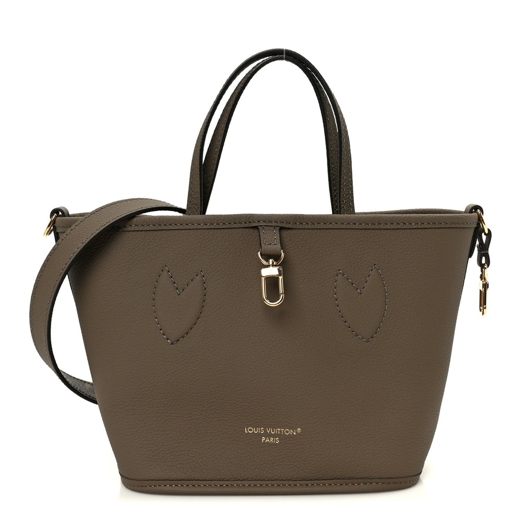 Louis Vuitton Monogram Neverfull Inside Out Bandouliere BB Dark Fango