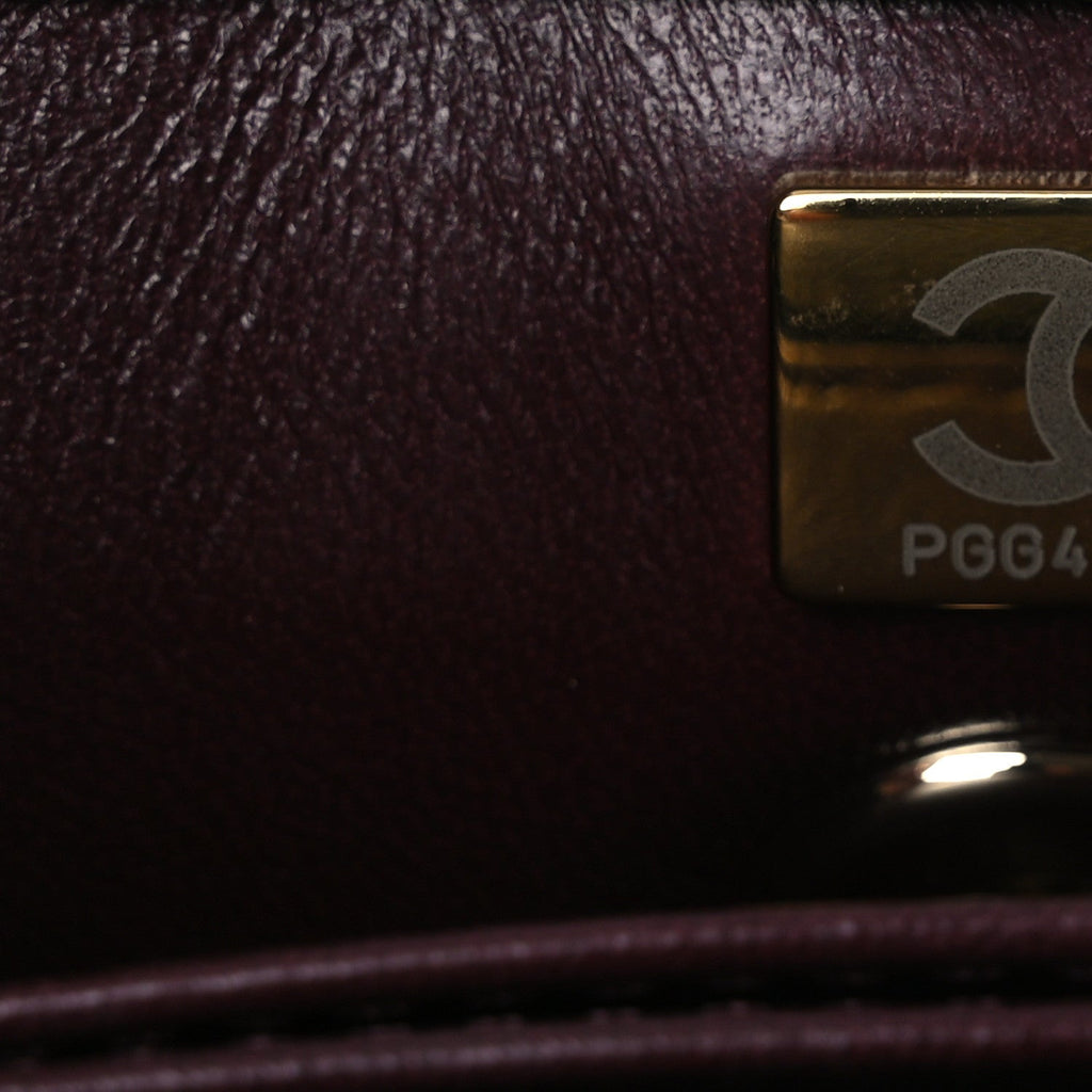 Chanel Caviar Quilted Mini Coco Handle Flap Black