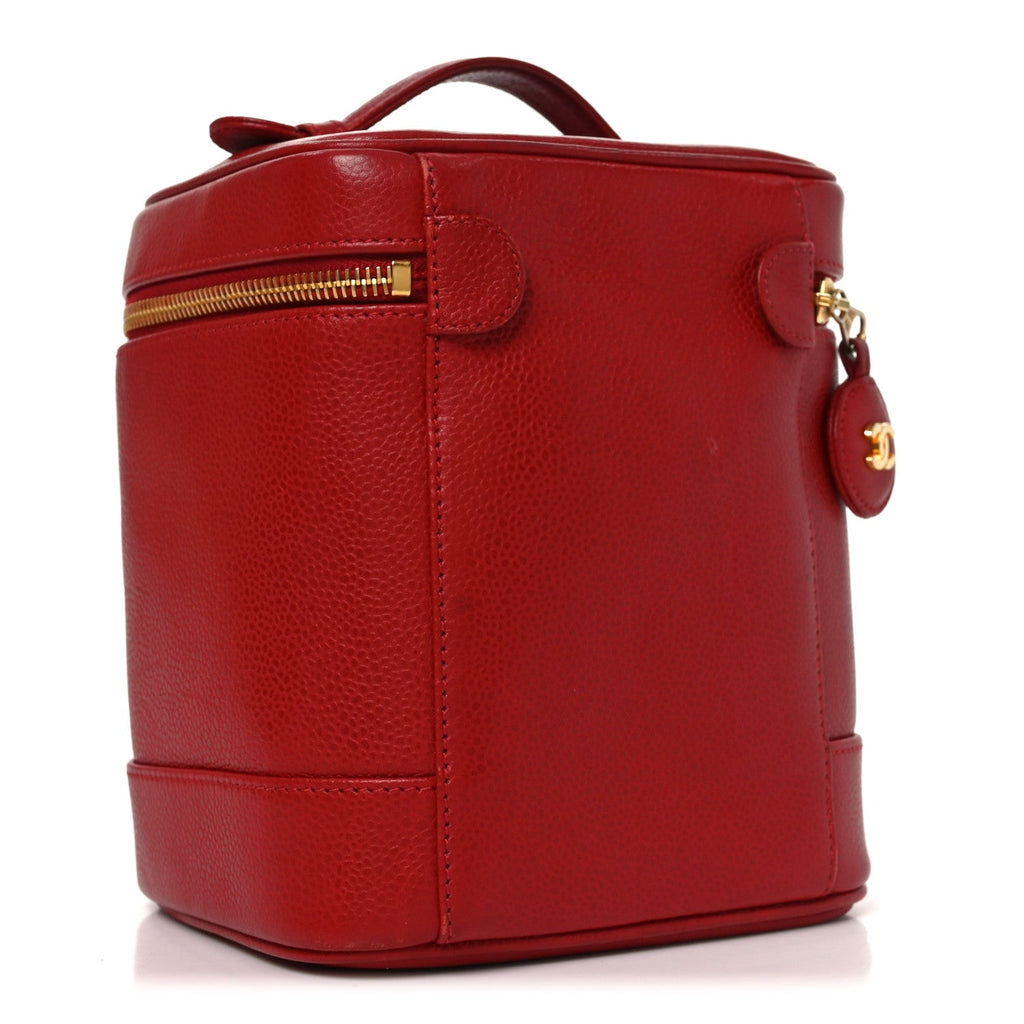 Caviar Vanity Cosmetic Case Red
