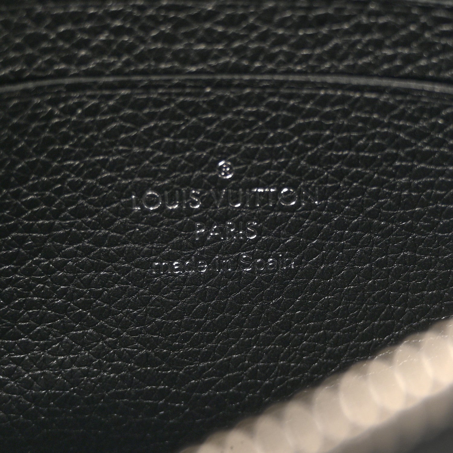 Louis Vuitton Soft Calfskin My Lockme Chain Pochette Black