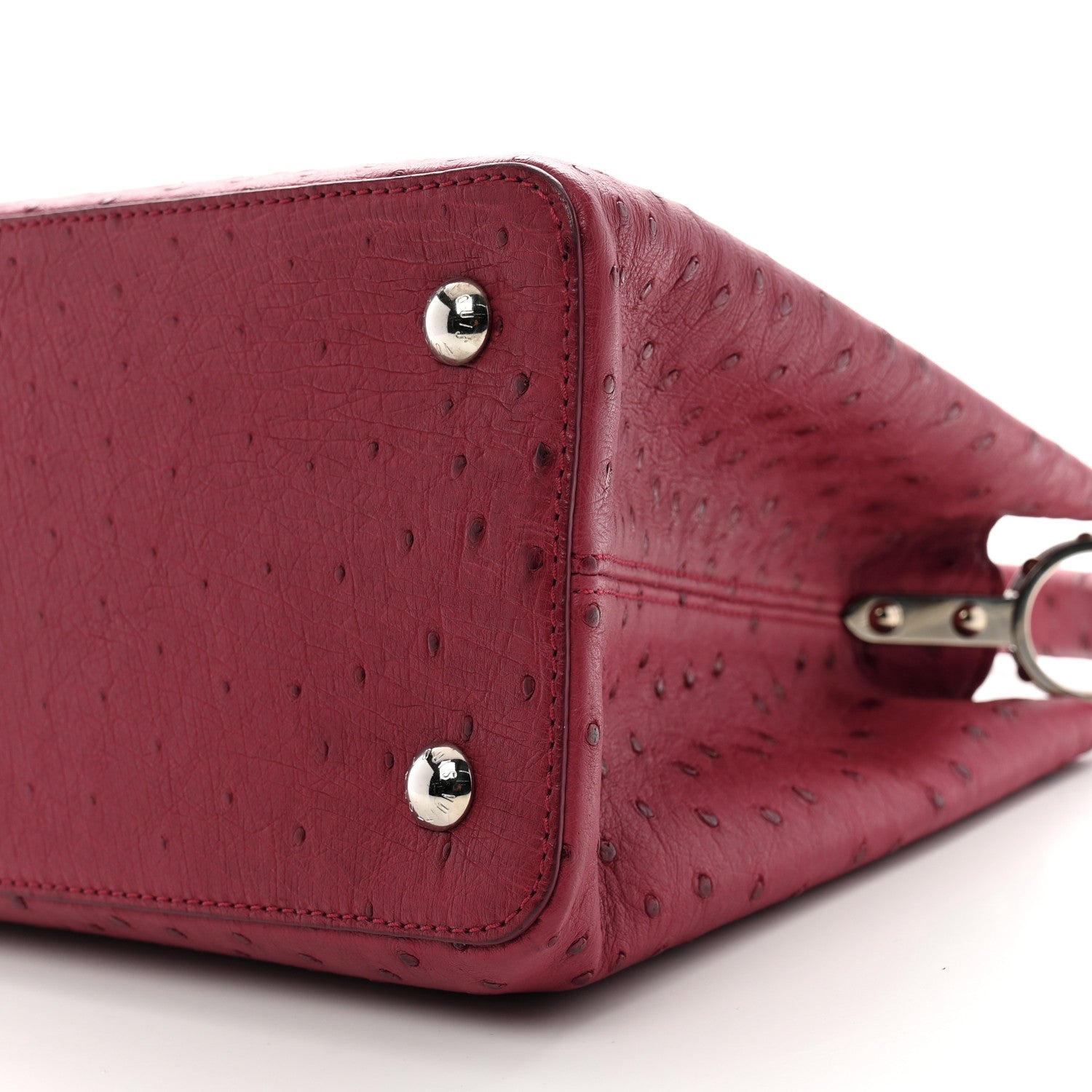 Louis Vuitton Ostrich Capucines MM Fuchsia